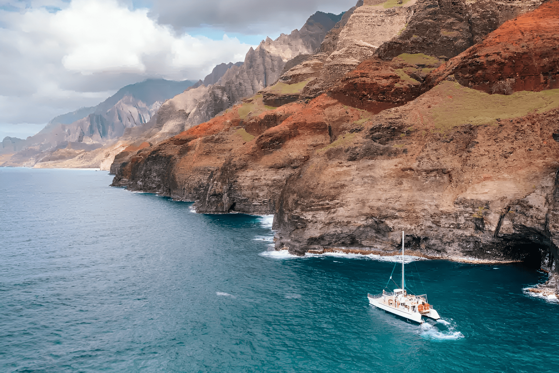 Blue Dolphin Charters Niihau and Na Pali Coast Snorkel